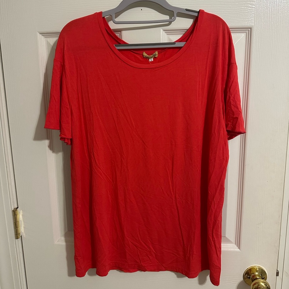 Piko 1988 Super Soft Tee in Bright Red